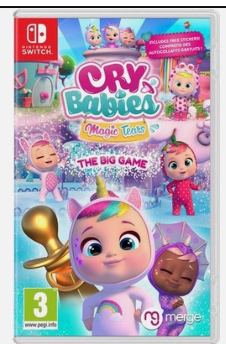 Cry babies Nintendo switch