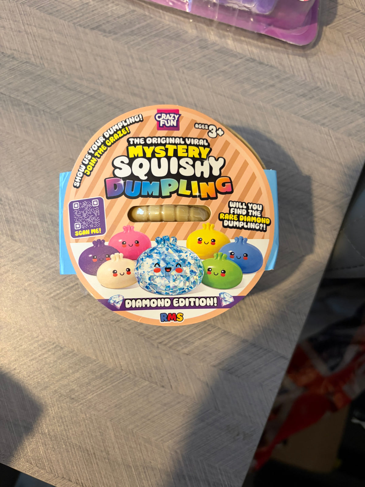 RMS viral mystery dumplings diamond edition