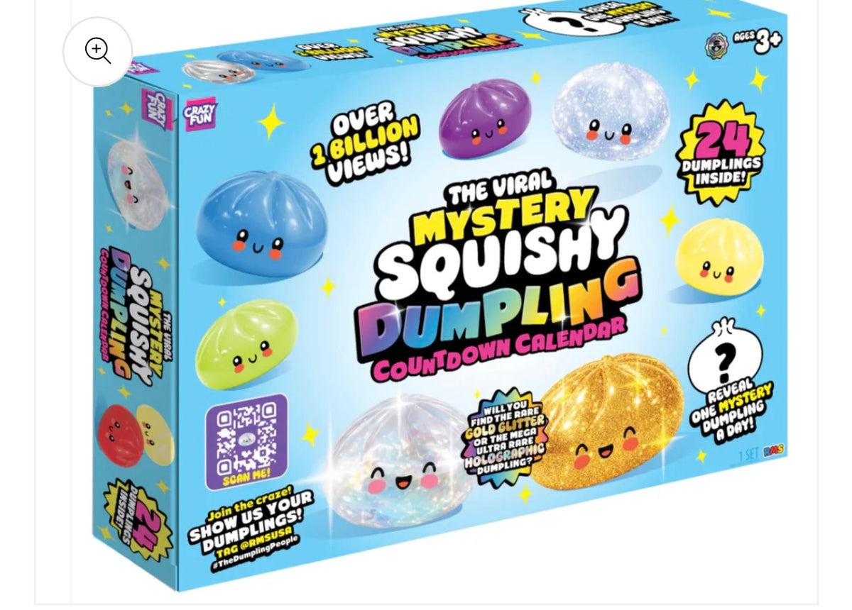 RMS® Crazy Fun™ Dumpling Advent Squishy Calendar 2026 24pc pre order