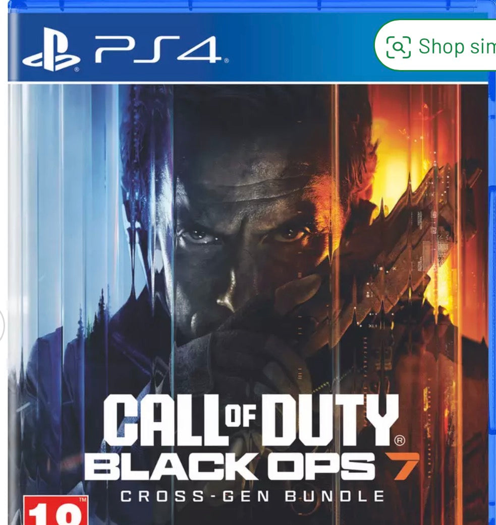 PS4 Call of Duty black op 7 cross gen brand new