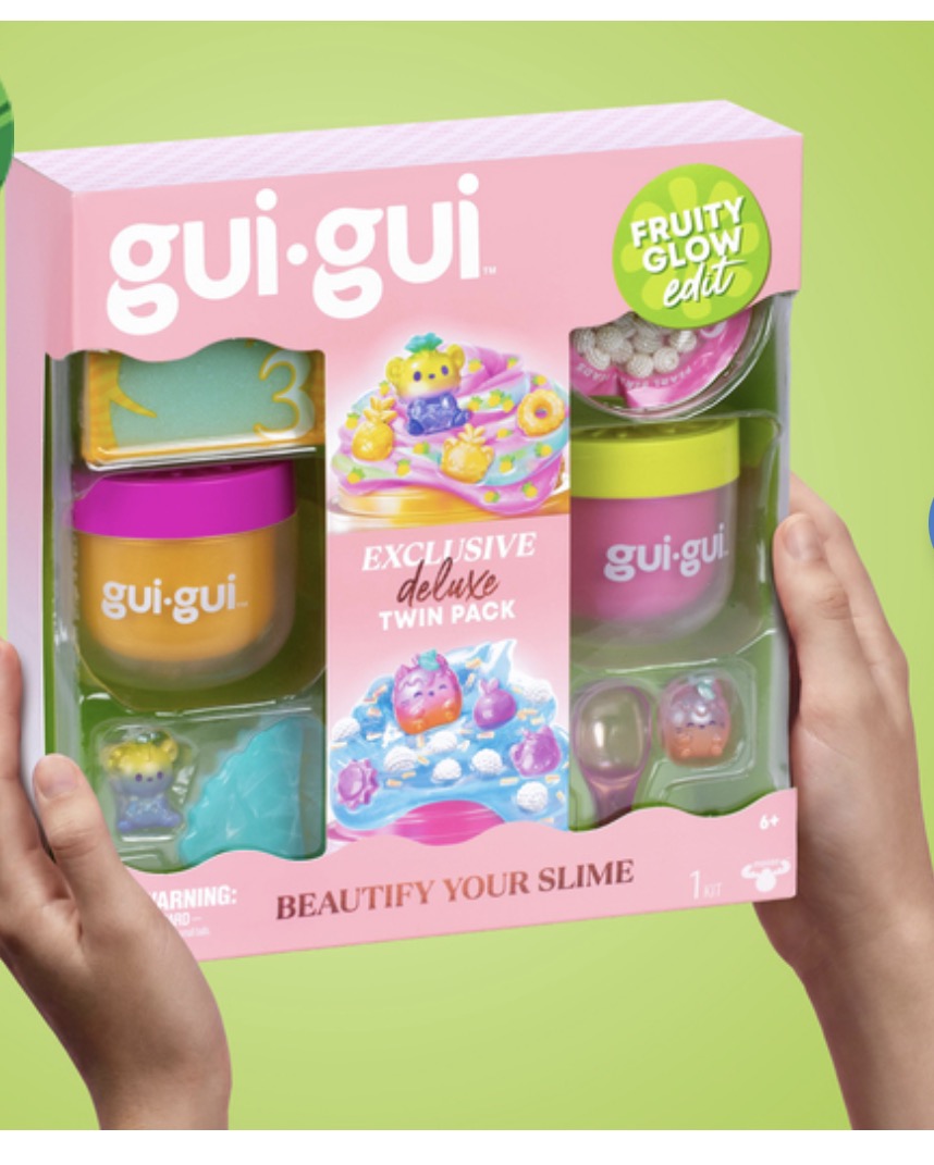 GUIGUI fruit glow slime set